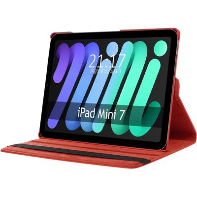 Étui TUMUNDO iPad Mini 7 (2024) - Rouge - Publicité Étui TUMUNDO iPad Mini 7 (2024) - Rouge - Publicité