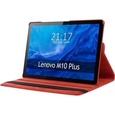 Étui TUMUNDOSMARTPHONE Lenovo Tab M10 Plus 3e Génération 10.61 - Rouge - Publicité Étui TUMUNDOSMARTPHONE Lenovo Tab M10 Plus 3e Génération 10.61 - Rouge - Publicité