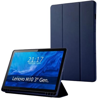 Housse TUMUNDOSMARTPHONE pour Lenovo Tab M10 (3e G) 10.1 Bleu - Publicité Housse TUMUNDOSMARTPHONE pour Lenovo Tab M10 (3e G) 10.1 Bleu - Publicité
