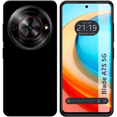 Coque de téléphone TUMUNDOSMARTPHONE Blade A75 5G - Noir - Publicité Coque de téléphone TUMUNDOSMARTPHONE Blade A75 5G - Noir - Publicité