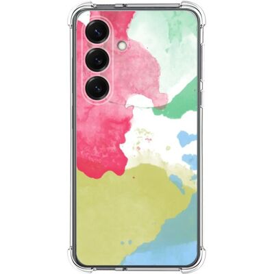 Coque en Silicone Aquarela pour Samsung Galaxy S25 5G - Publicité Coque en Silicone Aquarela pour Samsung Galaxy S25 5G - Publicité