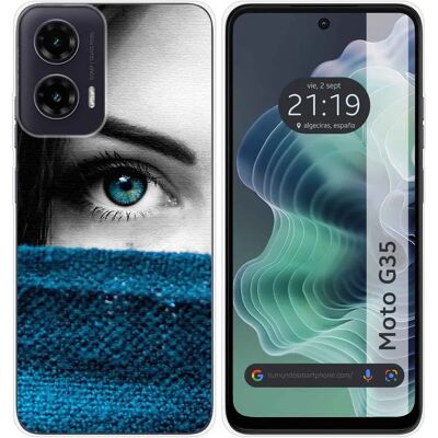 Capa Design - Motorola Moto G35 5G - Multicolore - Design d'œil - Coque de téléphone - Publicité Capa Design - Motorola Moto G35 5G - Multicolore - Design d'œil - Coque de téléphone - Publicité