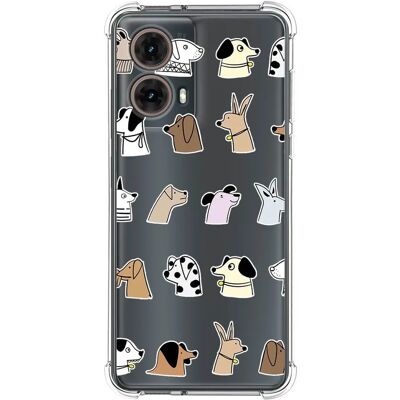 Capa Design - Moto G85 5G - Silicone transparent - Design de chien - Coque de téléphone - Publicité Capa Design - Moto G85 5G - Silicone transparent - Design de chien - Coque de téléphone - Publicité