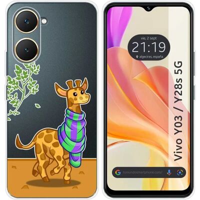 Capa Design - Vivo Y03 - Girafe - Étui de téléphone - Publicité Capa Design - Vivo Y03 - Girafe - Étui de téléphone - Publicité