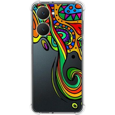 Capa Design - Vivo Y03/Y28s - Silicone - Multicolore - Étui - Publicité Capa Design - Vivo Y03/Y28s - Silicone - Multicolore - Étui - Publicité
