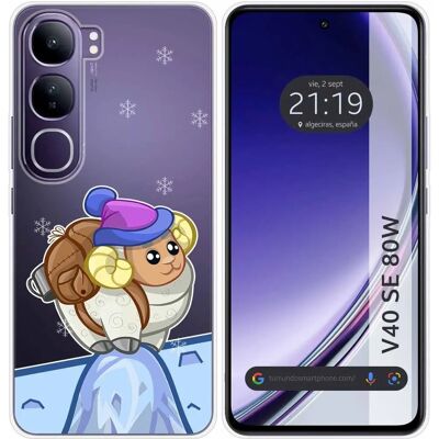 Capa Design - Vivo V40 SE 5G 80W - Design de chèvre - Coque de téléphone - Publicité Capa Design - Vivo V40 SE 5G 80W - Design de chèvre - Coque de téléphone - Publicité