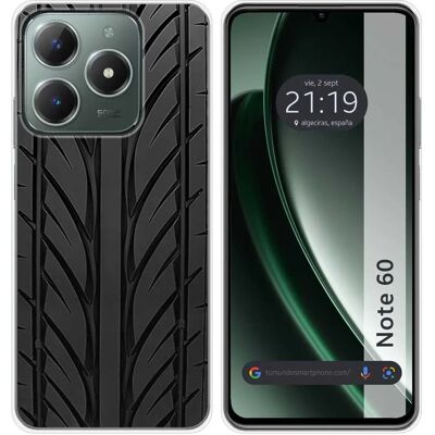 Capa Design - Realme Note 60 - Design pneu - Phone case - Publicité Capa Design - Realme Note 60 - Design pneu - Phone case - Publicité