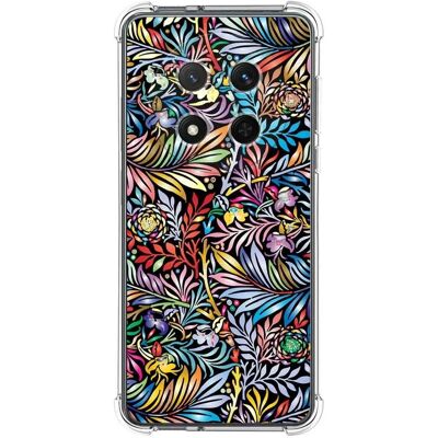 Coque Design Floral Tumundosmartphone pour Honor Magic 7 Lite 5G - Étui de Silicone - Publicité Coque Design Floral Tumundosmartphone pour Honor Magic 7 Lite 5G - Étui de Silicone - Publicité
