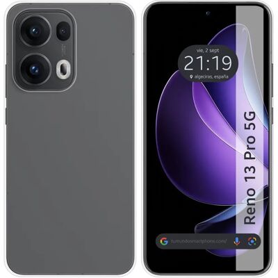 Coque Gel Transparente pour Oppo Reno 13 Pro 5G - Publicité Coque Gel Transparente pour Oppo Reno 13 Pro 5G - Publicité