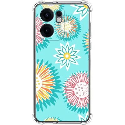 Capa Design - Oppo Reno 13F - Floral - Transparent - Phone Case - Publicité Capa Design - Oppo Reno 13F - Floral - Transparent - Phone Case - Publicité