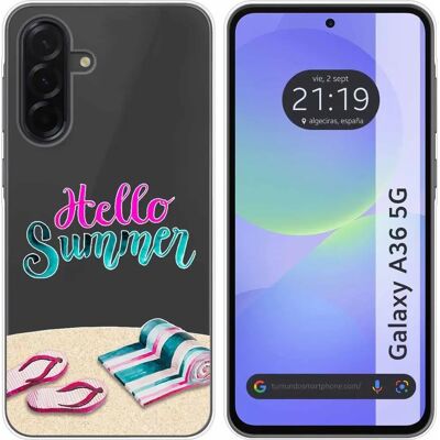 Capa Design - Samsung Galaxy A36 5G - Multicolore - Gel TPU transparent - Coque de téléphone - Publicité Capa Design - Samsung Galaxy A36 5G - Multicolore - Gel TPU transparent - Coque de téléphone - Publicité