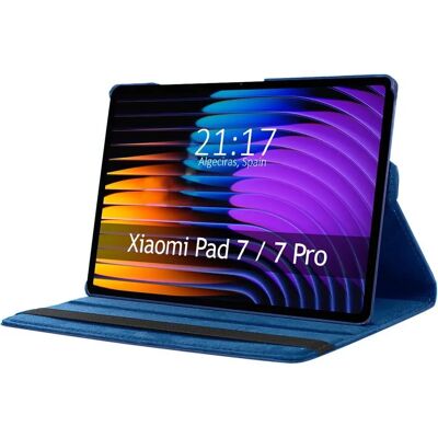 Housse de tablette Tumundosmartphone pour Xiaomi Pad 7 / 7 Pro - Bleu - Publicité Housse de tablette Tumundosmartphone pour Xiaomi Pad 7 / 7 Pro - Bleu - Publicité