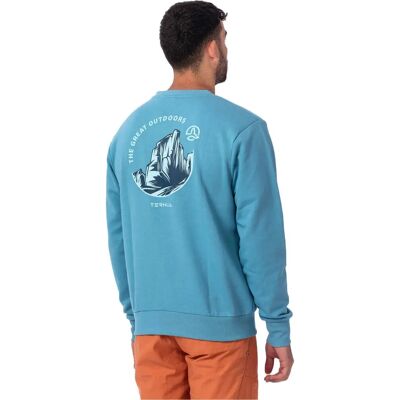 Ternua Halfdome Long Sleeve Mountain Hiking Men’s Blue - T-Shirt Ternua Halfdome Long Sleeve Mountain Hiking Men’s Blue - T-Shirt