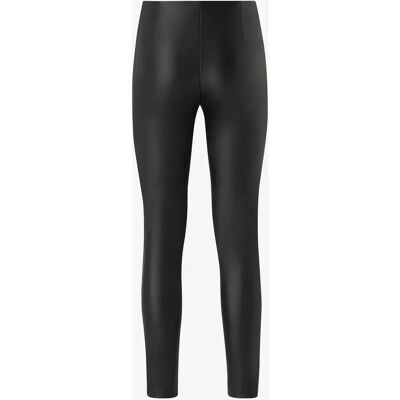 Mango Groto Falsk Læder Leggings - Sort Mango Groto Falsk Læder Leggings - Sort
