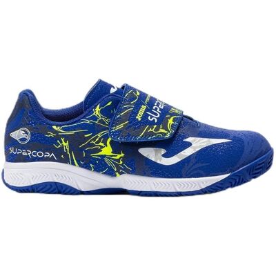 Joma Zapatillas de fútbol indoor para niños todo el año - Azul Joma Zapatillas de fútbol indoor para niños todo el año - Azul