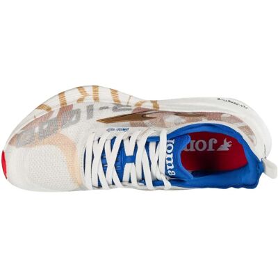 Joma R.1000 Chaussures de course blanches pour homme - Running shoes - Publicité Joma R.1000 Chaussures de course blanches pour homme - Running shoes - Publicité