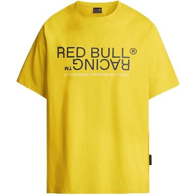 Red Bull Racing x Pepe Jeans Gele Casual T-shirt - Unisex Red Bull Racing x Pepe Jeans Gele Casual T-shirt - Unisex