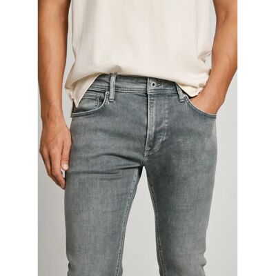 Pepe Jeans Tapered Fit Graue Baumwoll-Jeans - Jeans Pepe Jeans Tapered Fit Graue Baumwoll-Jeans - Jeans