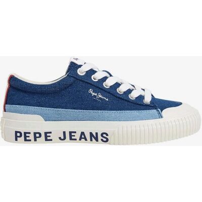 Pepe Jeans Ben Denim Blau Sneaker - Jungen Casual Schuhe Pepe Jeans Ben Denim Blau Sneaker - Jungen Casual Schuhe