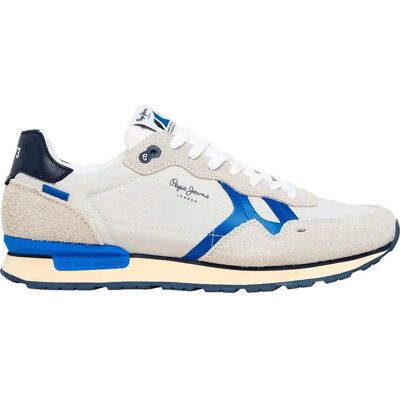 Pepe Jeans PMS40033 Brit Fly white trainers - Casual Pepe Jeans PMS40033 Brit Fly white trainers - Casual