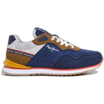 Pepe Jeans Navy Schoenen Model PBS40013 - Schoenen Pepe Jeans Navy Schoenen Model PBS40013 - Schoenen