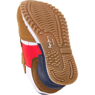 Pepe Jeans Garçon Sneakers Marron London Life - Casual - Publicité Pepe Jeans Garçon Sneakers Marron London Life - Casual - Publicité
