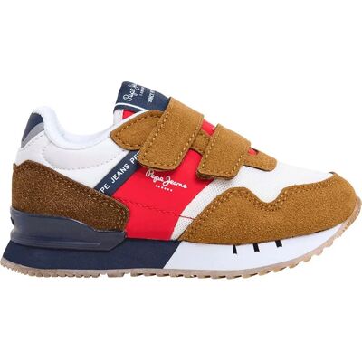 Pepe Jeans London Life Baskets Marron - Baskets - Publicité Pepe Jeans London Life Baskets Marron - Baskets - Publicité