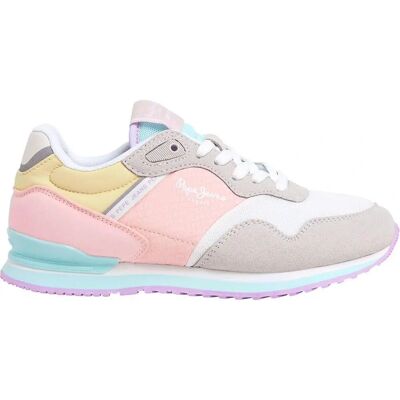 Pepe Jeans PGS40017 London Print Baskets Multicolores - Baskets - Publicité Pepe Jeans PGS40017 London Print Baskets Multicolores - Baskets - Publicité