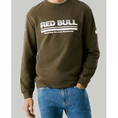 Sudadera Red Bull Racing x Pepe Jeans - Casual - Verde - Modelo RM580020 Sudadera Red Bull Racing x Pepe Jeans - Casual - Verde - Modelo RM580020