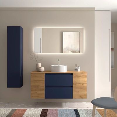 Conjunto de baño Salgar Bequia 120cm - Diseño minimalista Conjunto de baño Salgar Bequia 120cm - Diseño minimalista