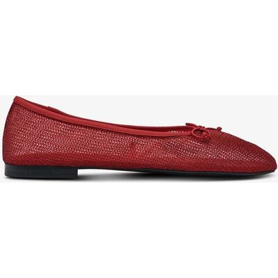 Mango - Glitrende mesh ballerinaer - Sko Mango - Glitrende mesh ballerinaer - Sko