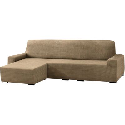 Fijalo - Funda de Sofá Taupe para Chaiselongue Izquierda - Protector de Muebles Fijalo - Funda de Sofá Taupe para Chaiselongue Izquierda - Protector de Muebles