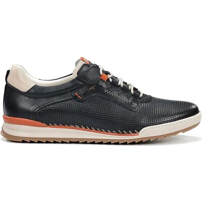 Fluchos Elder F2178 Bleu Océan Cuir Chaussures - Publicité Fluchos Elder F2178 Bleu Océan Cuir Chaussures - Publicité