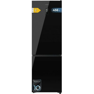 Cecotec - Bolero CoolMarket Combi 456 Black Glass E - 456 L - Fridge-Freezer Cecotec - Bolero CoolMarket Combi 456 Black Glass E - 456 L - Fridge-Freezer