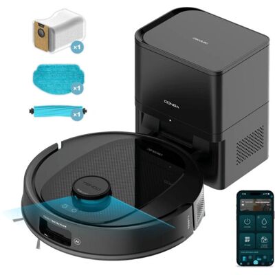 Cecotec Conga Y80 2.5 L Preto - Robô Aspirador Cecotec Conga Y80 2.5 L Preto - Robô Aspirador