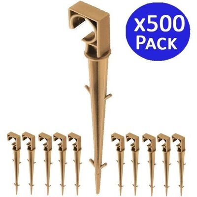 SUINGA Clavos de Fijación para Línea de Goteo 16mm - Jardinería y Agricultura SUINGA Clavos de Fijación para Línea de Goteo 16mm - Jardinería y Agricultura