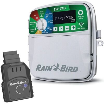 Rain Bird - ESP-TM2 - 8 zonas - Interior - Controlador Rain Bird - ESP-TM2 - 8 zonas - Interior - Controlador