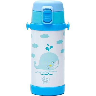 Irisana BBO8 Edelstahl Blau Thermosflasche - 320ml Irisana BBO8 Edelstahl Blau Thermosflasche - 320ml