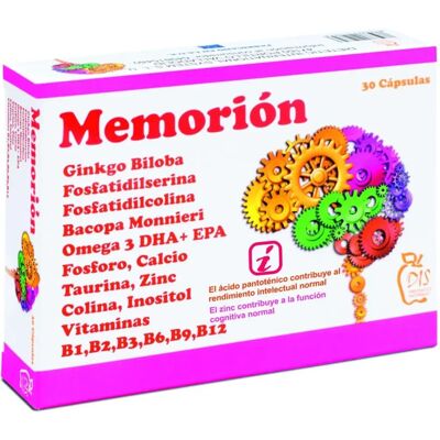 Dis Memorion - Suplemento para la memoria - 30 Cápsulas Dis Memorion - Suplemento para la memoria - 30 Cápsulas