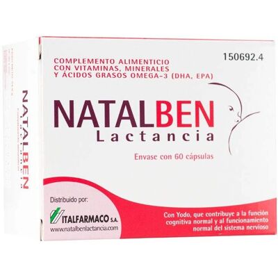 Italfarmaco Natalben Stillen Folsäure Vitamine - Nahrungsergänzung Italfarmaco Natalben Stillen Folsäure Vitamine - Nahrungsergänzung