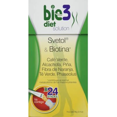 Bio3 Bie3 Solución Dietética - Desintoxicación, Piña, Alcachofa, Té Verde Bio3 Bie3 Solución Dietética - Desintoxicación, Piña, Alcachofa, Té Verde