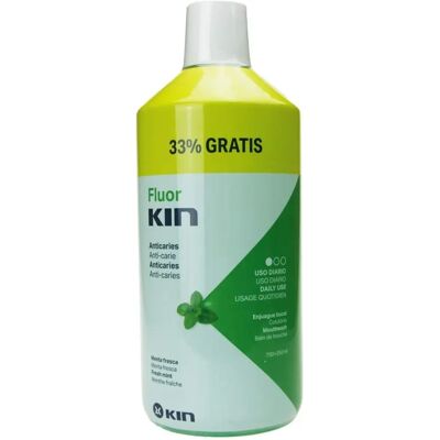 Enjuague bucal Fluorkin Anticaries 750 + 250 ml - Enjuague bucal Enjuague bucal Fluorkin Anticaries 750 + 250 ml - Enjuague bucal