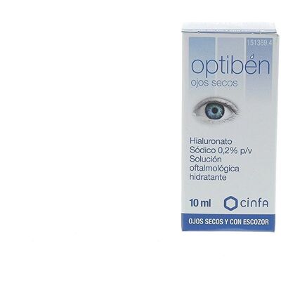 Optiben Gotas para Ojos Secos - Solución Ocular Hidratante Optiben Gotas para Ojos Secos - Solución Ocular Hidratante