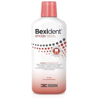 Enjuague bucal Isdin Bexident - Encías, Uso Diario - Antiséptico Enjuague bucal Isdin Bexident - Encías, Uso Diario - Antiséptico