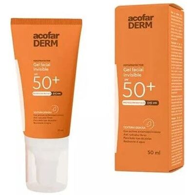 Acofarderm SPF50+ Gel Crema Facial - Hidratación y Protección Acofarderm SPF50+ Gel Crema Facial - Hidratación y Protección