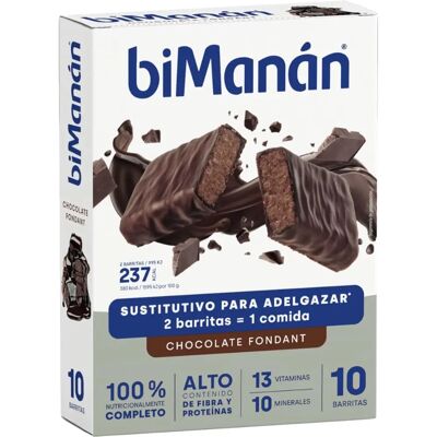 Bimanán - Barrita Substitutiva De Chocolate Fondant - 20% chocolate negro - proteínas de leche - Barrita sustituta de fondant de chocolate Bimanán - Barrita Substitutiva De Chocolate Fondant - 20% chocolate negro - proteínas de leche - Barrita sustituta de fondant de chocolate