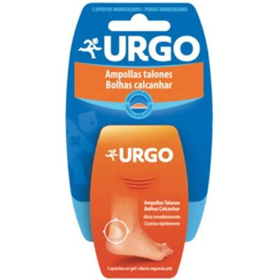 Tiritas hidrocoloides URGO para ampollas - Pack de 5 Tiritas hidrocoloides URGO para ampollas - Pack de 5