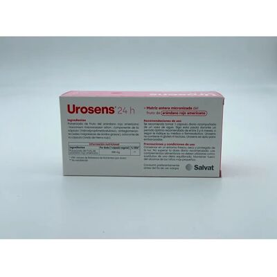 Salvat Urosens Pac 120 Mg 60 Cápsulas - Apoyo a la Salud Urinaria Salvat Urosens Pac 120 Mg 60 Cápsulas - Apoyo a la Salud Urinaria