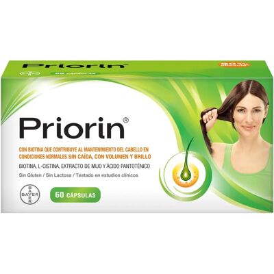 Bayer Priorin Capsules - Hair Support - 60 Capsules Bayer Priorin Capsules - Hair Support - 60 Capsules
