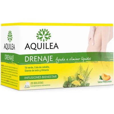 Infusão de Drenagem Aquilea Pêssego - 20 Sachês Unisex Infusão de Drenagem Aquilea Pêssego - 20 Sachês Unisex